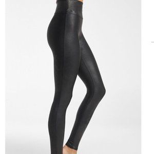 Brand New Faux Leather SPANX Leggings